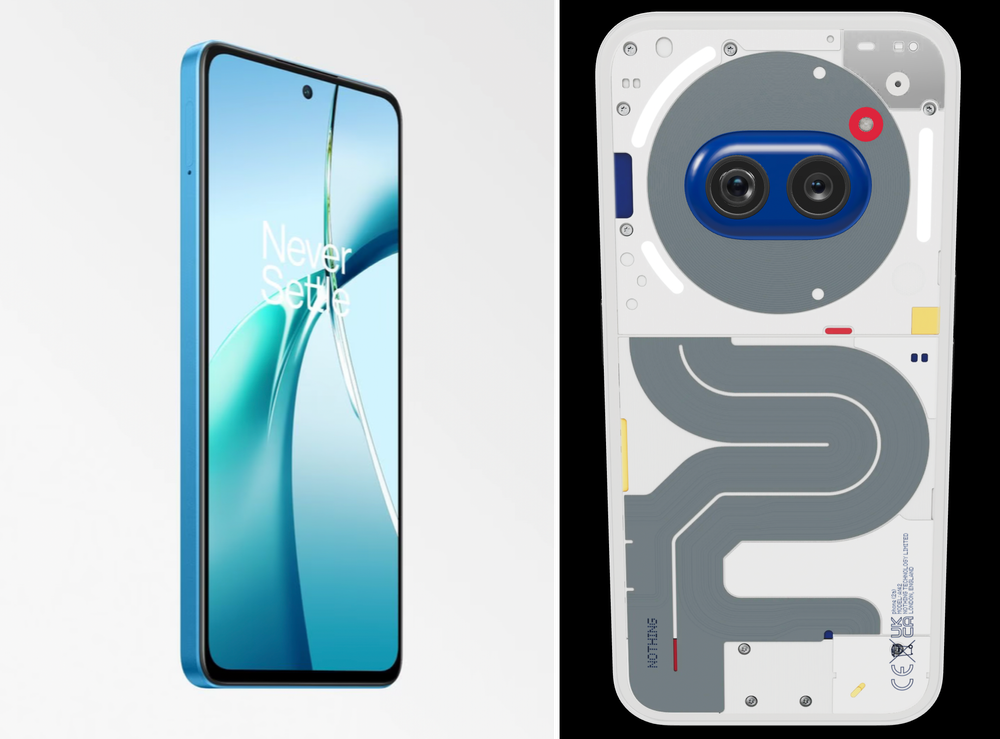 OnePlus Nord CE 4 Lite 5G vs Nothing Phone 2a