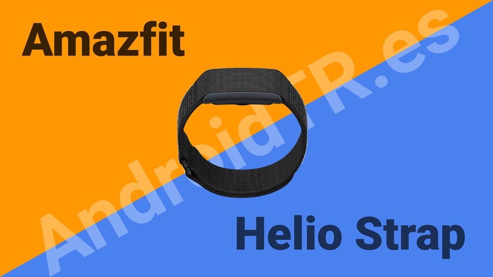Imagen de la Amazfit Helio Strap, la nueva pulsera inteligente de Amazfit filtrada en exclusiva en AndroidTR.es