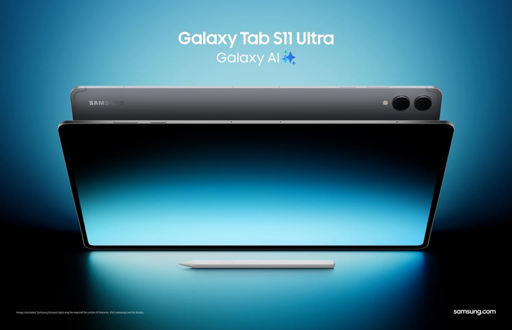 Imagen promocional de la Samsung Galaxy Tab S11 Ultra