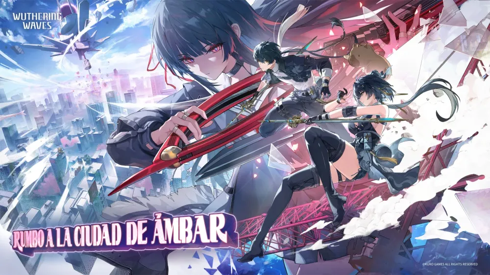 Portada del juego Wuthering Waves