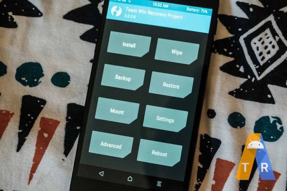 Recovery en un teléfono Android