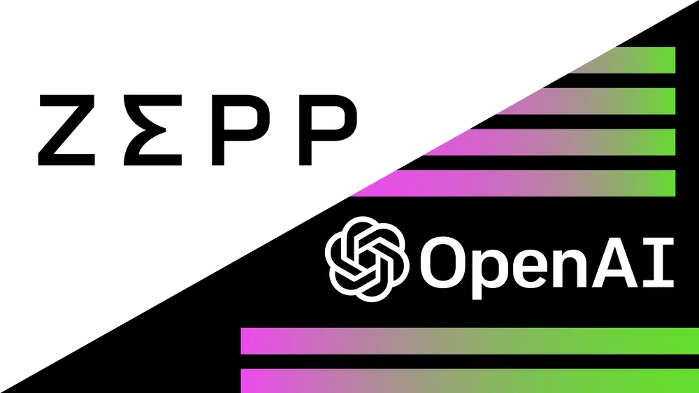 Logos de Zepp y OpenAI