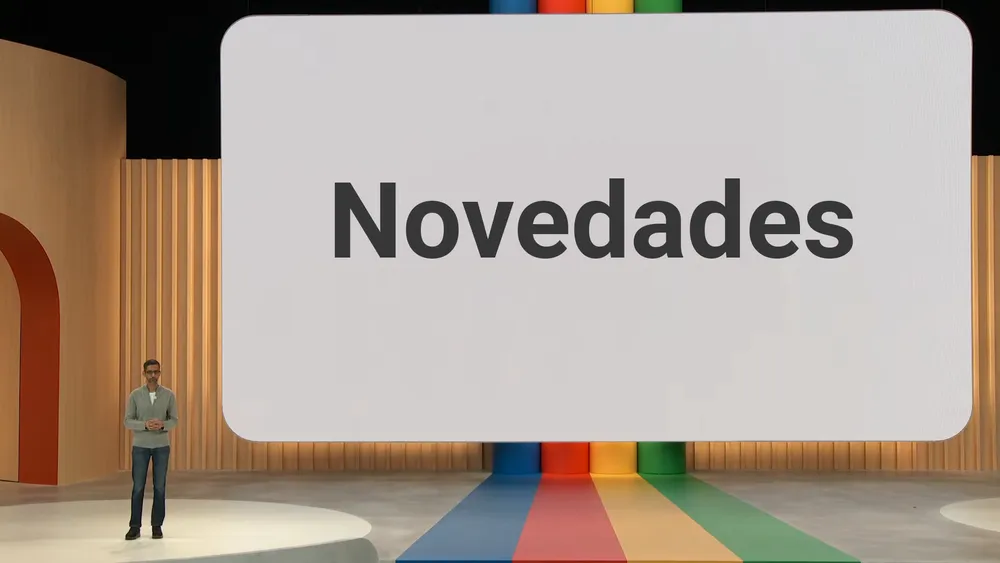 Conferencia principal de Google I/O 2023.