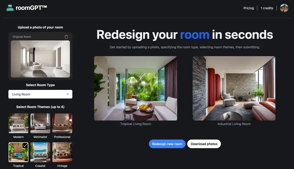 Captura de pantalla de la prueba