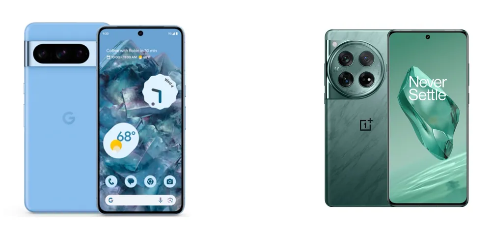 OnePlus 12 vs Pixel 8 Pro