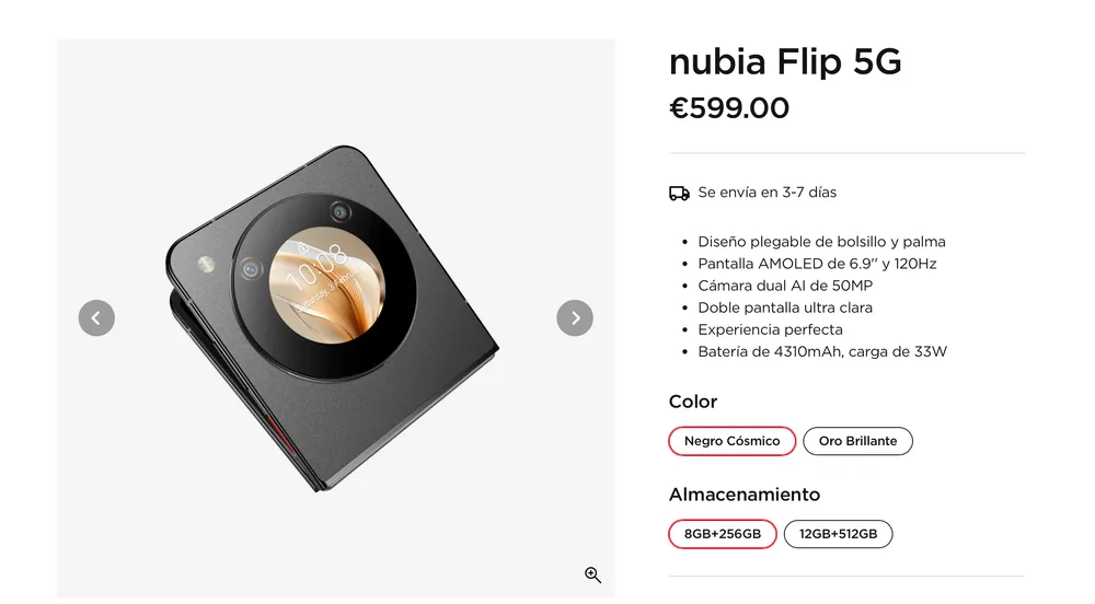 Nubia FLIP 5G