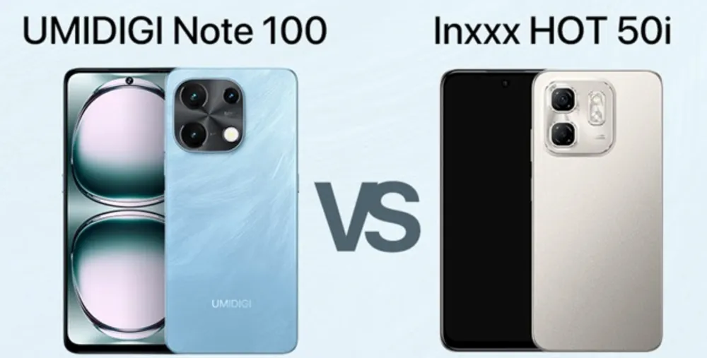UMIDIGI Note 100 vs Infinix HOT 50i