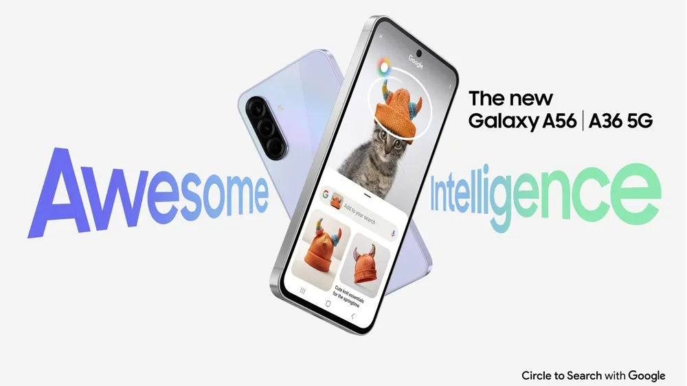 Imagen promocional de los nuevos dispositivos Samsung