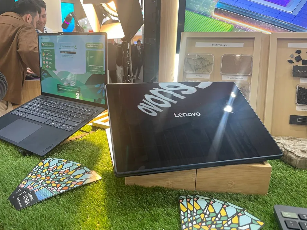 Imagen tomada por el equipo de AndroidTR.es en el estand de Lenovo en el MWC de Barcelona 2025