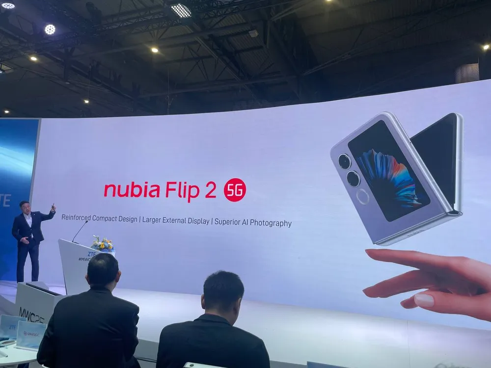 Imagen tomada por el equipo de AndroidTR.es durante el evento de ZTE celebrado en el MWC de Barcelona 2025