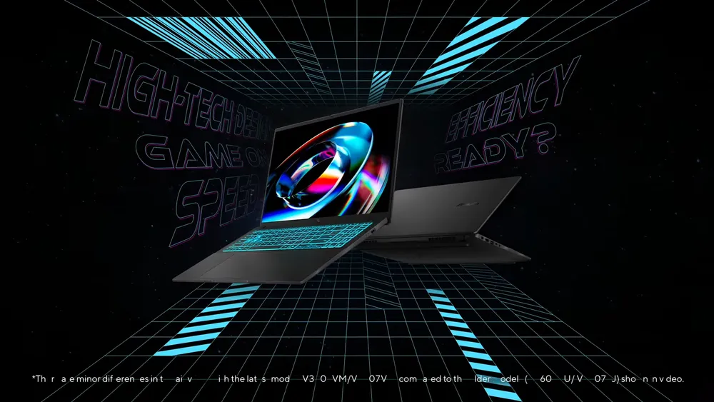 Imagen promocional del Asus V16 (V3607)