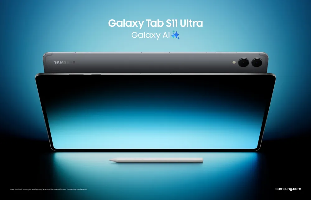 Imagen promocional de la Samsung Galaxy Tab S11 Ultra