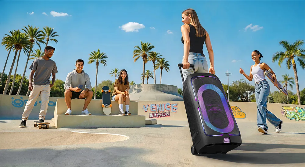 Imagen promocional de la Samsung Sound Tower