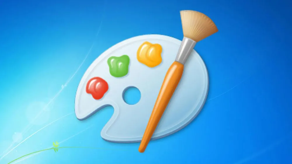 Logo de Windows paint