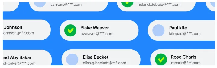 Android 17: El nuevo selector de contactos