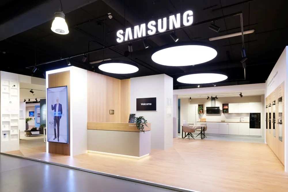 Nuevo showroom de Samsung en Alemania